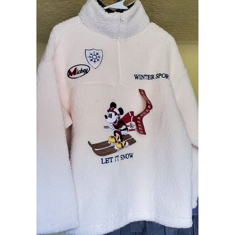 Mickey Mouse "Let it Snow" Fleece Sweater